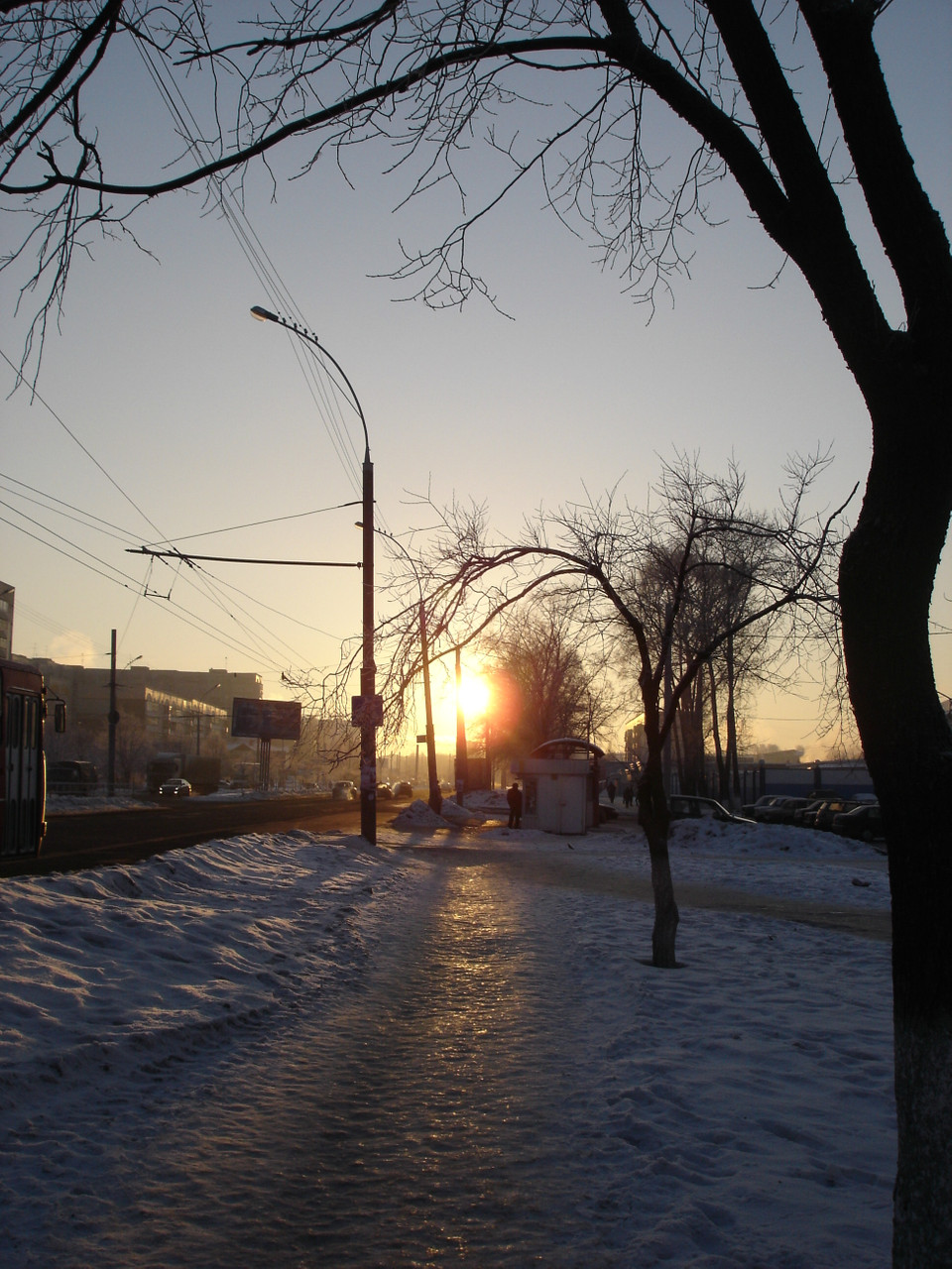 Vologda - Winter, Sunset